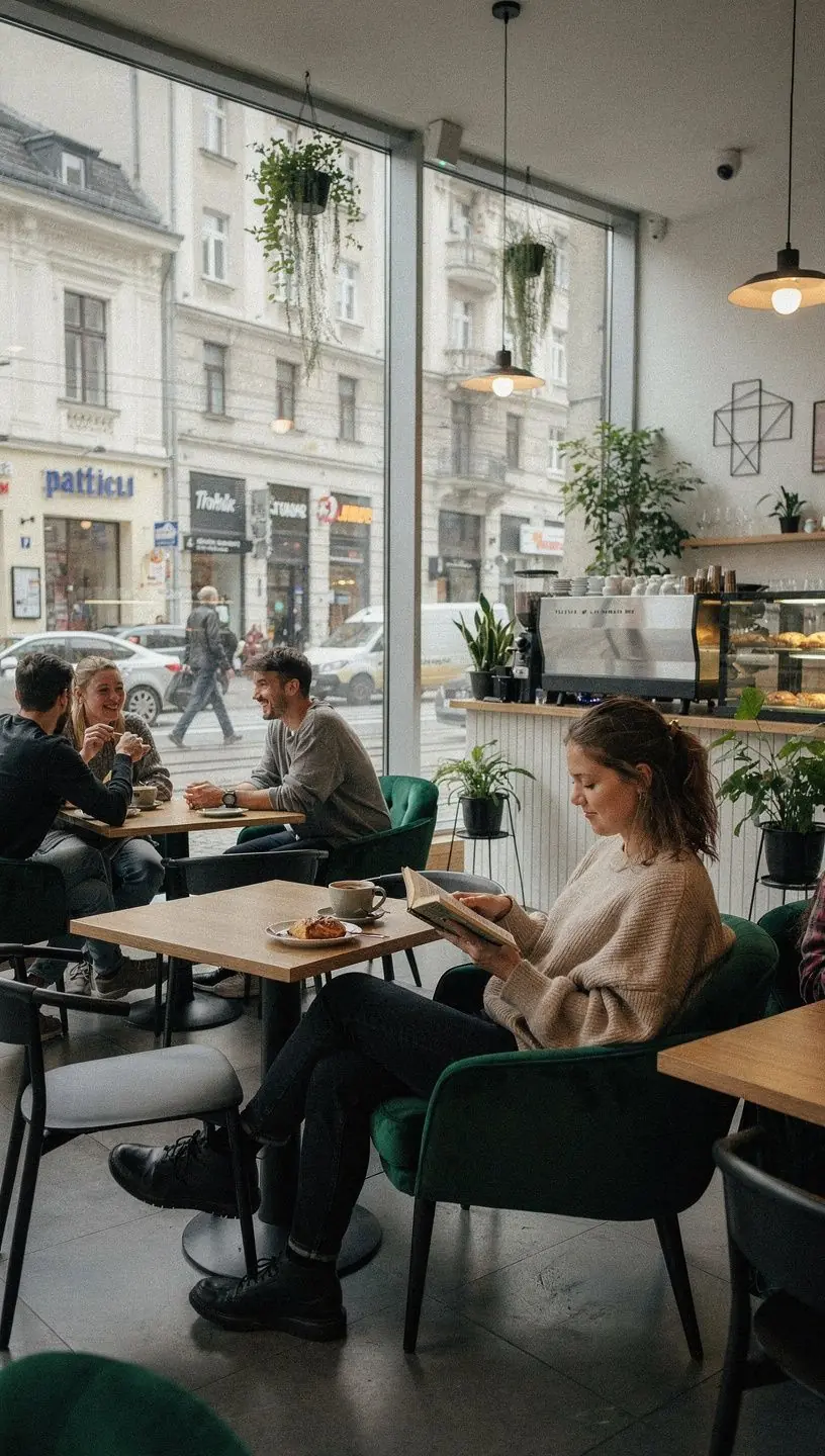 Nowoczesna sypialnia z akustycznymi panelami i miękkimi tekstyliami poprawiająca jakość snu.