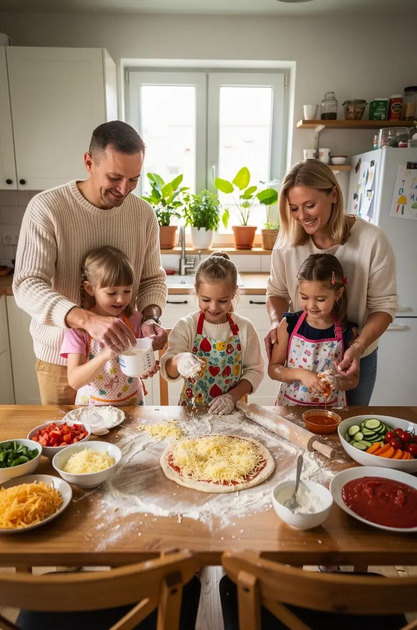 Strefa relaksu z kojącą zielenią, miękkim dywanem i delikatnym światłem dziennym.